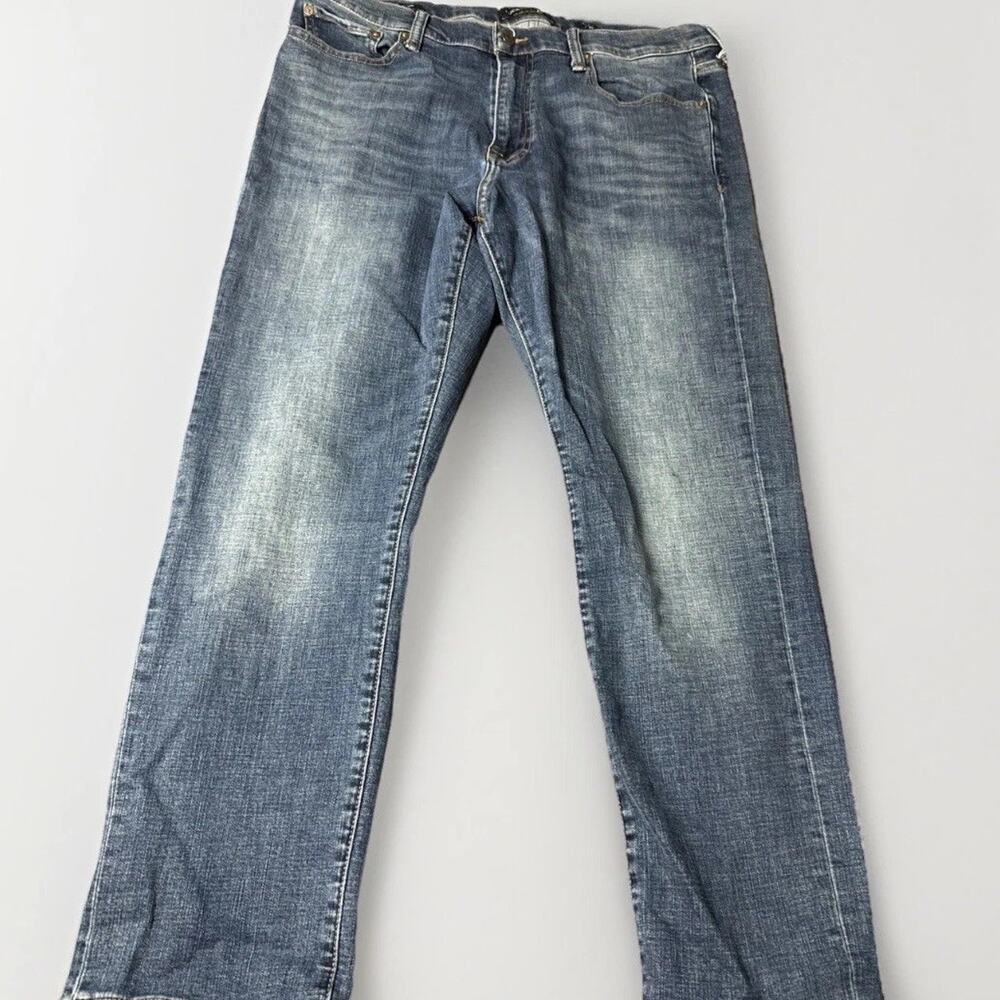 Lucky Brand Jeans Mens 36x30 Medium 410 Athletic Slim Blue Stretch Denim Pants